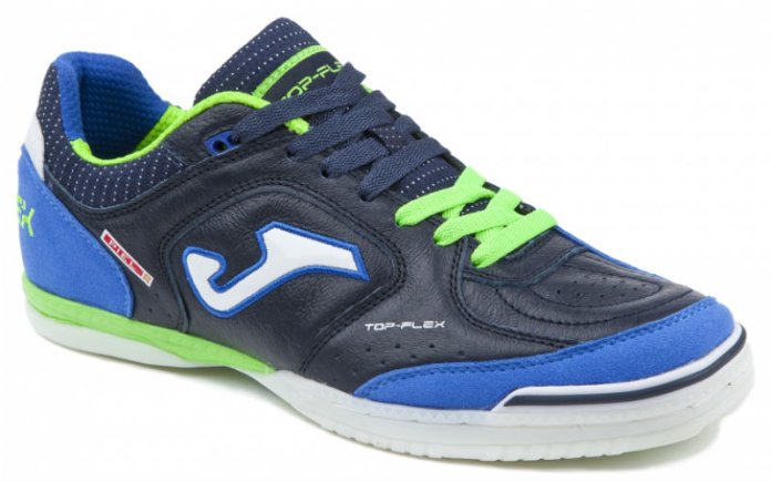 Обувь для зала (футзалки) Joma TOP FLEX TOPS.803.IN цвет: темно-синий/синий (официальная гарантия)