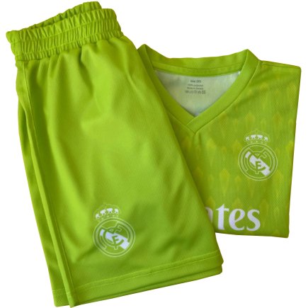 Новая Вратарская футбольная форма Реал Мадрид Лунин 13 (Real Madrid Lunin 13) 2023-2024 игровая/повседневная 14223707 цвет: зеленый