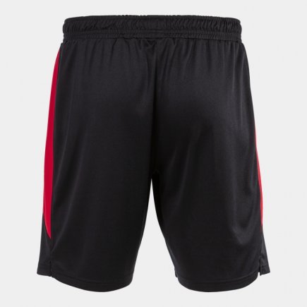 Шорты игровые Joma GLASGOW 102975.106 цвет: черный/красный