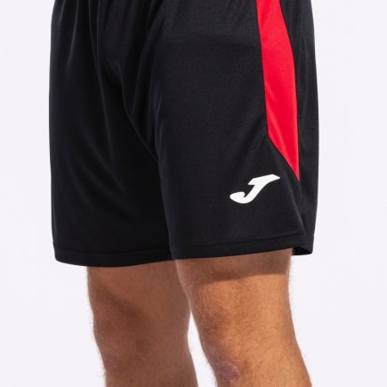 Шорты игровые Joma GLASGOW 102975.106 цвет: черный/красный