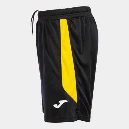Шорты игровые Joma GLASGOW 102975.109 цвет: черный/желтый