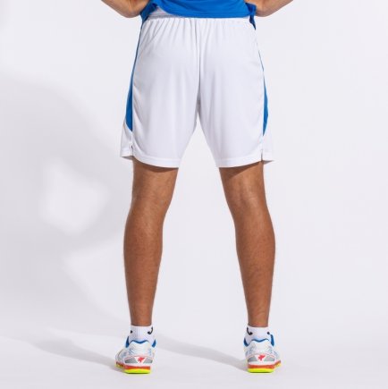 Шорты игровые Joma GLASGOW 102975.207 цвет: белый/синий