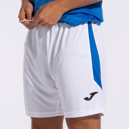 Шорты игровые Joma GLASGOW 102975.207 цвет: белый/синий