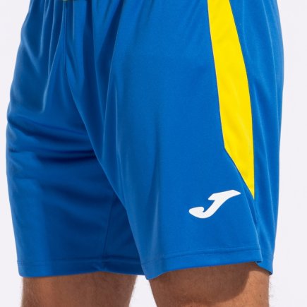 Шорты игровые Joma GLASGOW 102975.709 цвет: синий/желтый