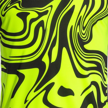 Футболка ігрова Joma LION II 103729.121 колір: чорний/жовтий