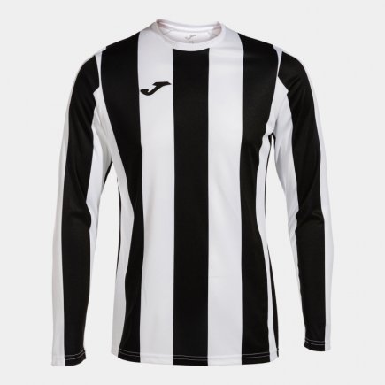 Футболка ігрова Joma INTER CLASSIC 103250.201 з довгим рукавом колір: білий/чорний
