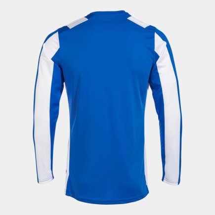 Футболка игровая Joma INTER CLASSIC 103250.702 с длинным рукавом цвет: синий/белый