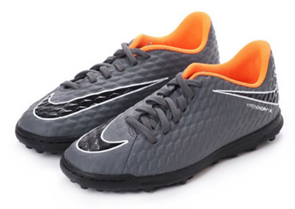 Сороконожки Nike JR PHANTOMX 3 CLUB TF AH7298-081 детские цвет: серый (официальная гарантия)
