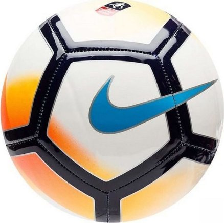 Мяч футбольный Nike FA CUP NK PTCH SC3239-100 цвет: белый/чёрный/оранжевый размер 5  (официальная гарантия)
