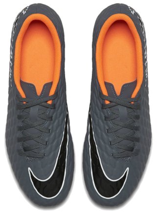 Бутсы Nike Hypervenom PHANTOM 3 Club FG AH7267-081 цвет: серый (официальная гарантия)