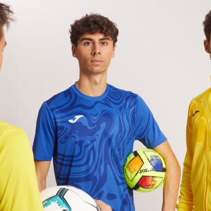 Футболка ігрова Joma LION II 103729.700 колір: синій