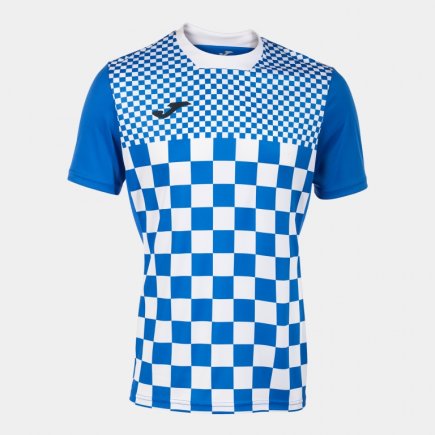 Футболка игровая Joma FLAG III 103157.702 цвет: голубой/белый