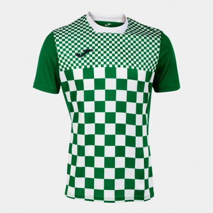 Футболка игровая Joma FLAG III 103157.452 цвет: зеленый/белый