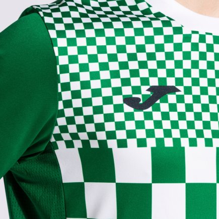 Футболка игровая Joma FLAG III 103157.452 цвет: зеленый/белый