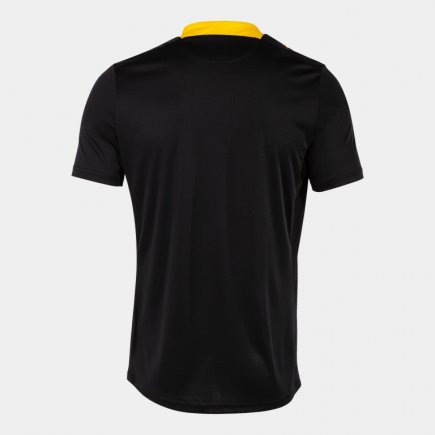 Футболка игровая Joma FLAG III 103157.109 цвет: черный/желтый
