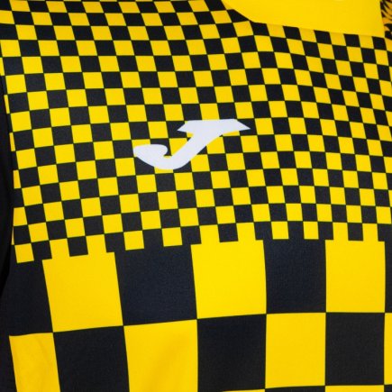 Футболка игровая Joma FLAG III 103157.109 цвет: черный/желтый