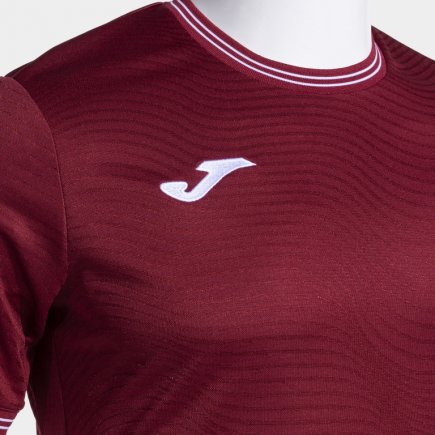 Футболка игровая Joma TOLETUM V 103362.671 цвет: бордовый