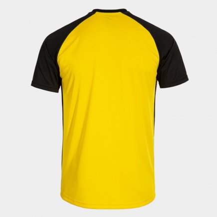 Футболка ігрова Joma TIGER VI 103679.901 колір: чорний/жовтий