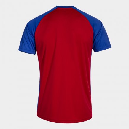 Футболка ігрова Joma TIGER VI 103679.607 колір: синій/червоний