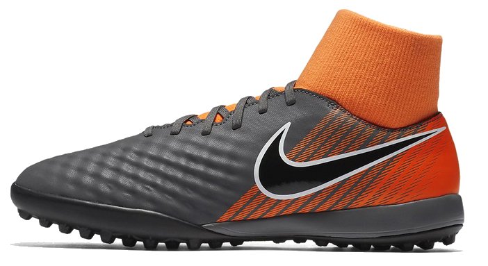 Сороконожки Nike Magista Obra 2 Academy DF TF AH7311-080 цвет: оранжевый/серый (официальная гарантия)