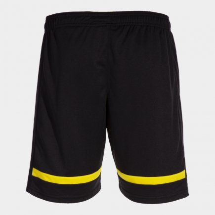 Шорты игровые Joma TOKYO 103541.109 цвет: черный/желтый