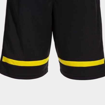 Шорты игровые Joma TOKYO 103541.109 цвет: черный/желтый