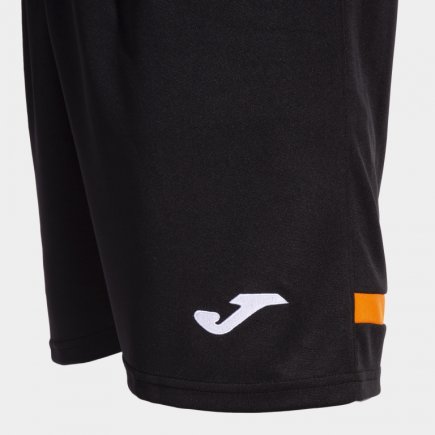 Шорты игровые Joma TOKYO 103541.108 цвет: черный/оранжевый