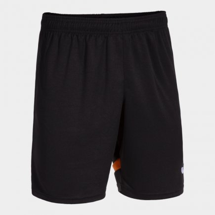 Шорты игровые Joma TOKYO 103541.108 цвет: черный/оранжевый