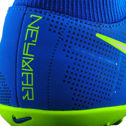 Сороконожки Nike MercurialX VICTORY VI DF NJR TF 921514-407 цвет: синий/серебристый (официальная гарантия)