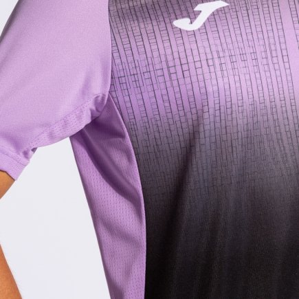 Футболка игровая Joma TIGER V 103235.561 цвет: фиолетовый/черный