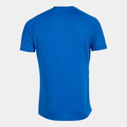 Футболка ігрова Joma TIGER V 103235.701 колір: синій/чорний