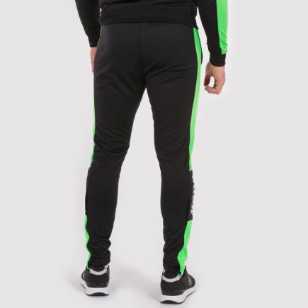 Спортивные штаны Joma Champion IV 100761.117 цвет: черный/салатовый