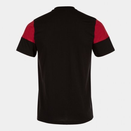 Футболка Joma MANGA CORTA CREW V 103296.106 цвет: черный/красный