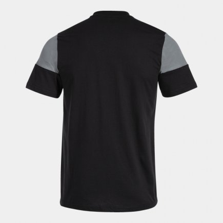 Футболка Joma MANGA CORTA CREW V 103296.111 цвет: черный/серый
