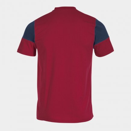 Футболка Joma MANGA CORTA CREW V 103296.603 цвет: красный/темно-синий