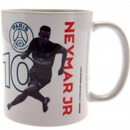 Кружка керамическая Пари Сен-Жермен (ПСЖ) Paris Saint Germain F.C. (PSG) Neymar (Неймар)