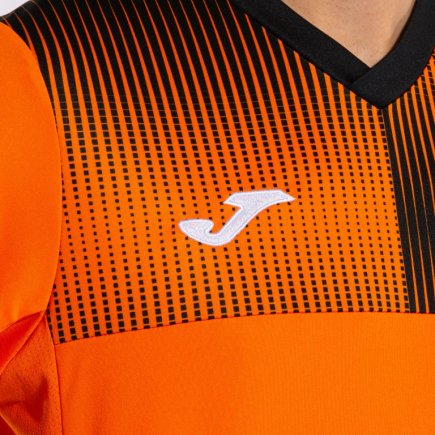 Футболка Joma MANGA CORTA SUPERNOVA IV 103128.881 цвет: оранжевый/черный