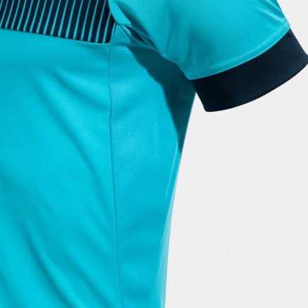 Футболка Joma MANGA CORTA SUPERNOVA IV 103128.013 цвет: голубой/темно-синий