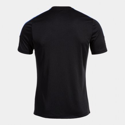 Футболка Joma MANGA CORTA OLIMPIADA 103245.107 цвет: черный/синий
