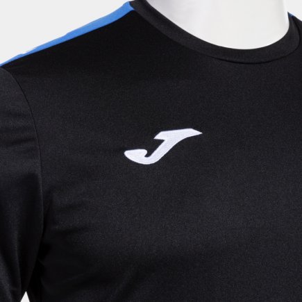 Футболка Joma MANGA CORTA OLIMPIADA 103245.107 цвет: черный/синий