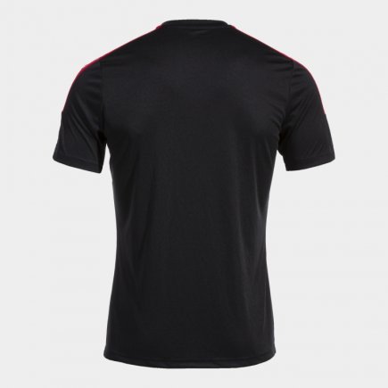 Футболка Joma MANGA CORTA OLIMPIADA 103245.106 колір: чорний/червоний