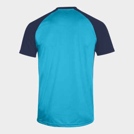 Футболка ігрова Joma TIGER VI 103679.013 колір: темно-синій/блакитний