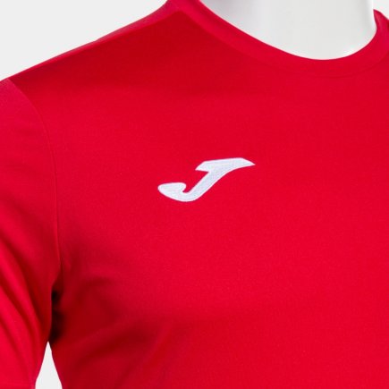 Футболка Joma MANGA CORTA OLIMPIADA 103245.600 цвет: красный/белый