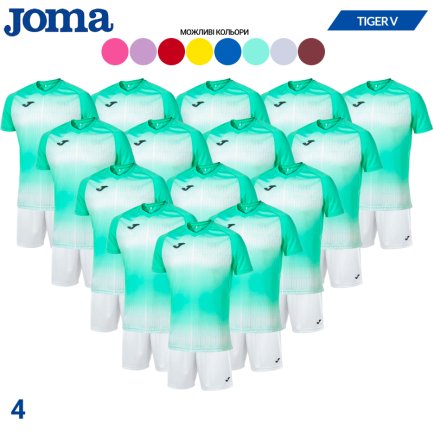 Футбольная форма Joma Tiger VІ SET - 15 шт