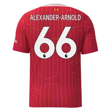 Футболка Ліверпуль Александер-Арнольд 66 (Liverpool Alexander-Arnold 66) 2024-2025 ігрова/повсякденна 15220502 колiр: червоний
