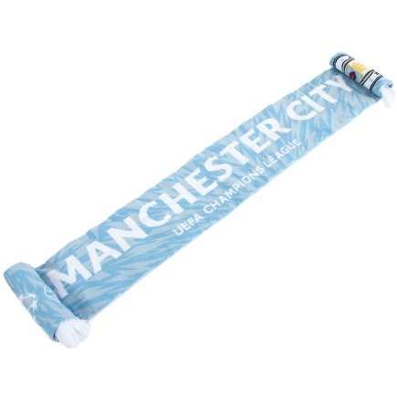 Шарф футбольный Манчестер Сити Manchester City F.C. UCL