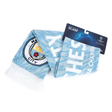 Шарф футбольный Манчестер Сити Manchester City F.C. UCL