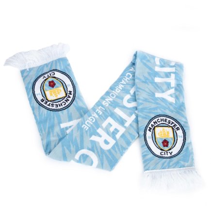 Шарф футбольный Манчестер Сити Manchester City F.C. UCL