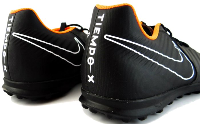 Сороконожки Nike TiempoX LEGEND VII Club TF JR AH7261-080 детские цвет: черный (официальная гарантия)
