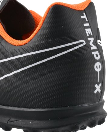 Сороконожки Nike TiempoX LEGEND VII Club TF JR AH7261-080 детские цвет: черный (официальная гарантия)
